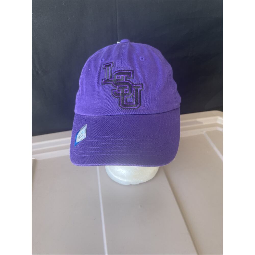 LSU Tigers Captivating Headgear Adjustable Hat Purple Black NWOT Coed